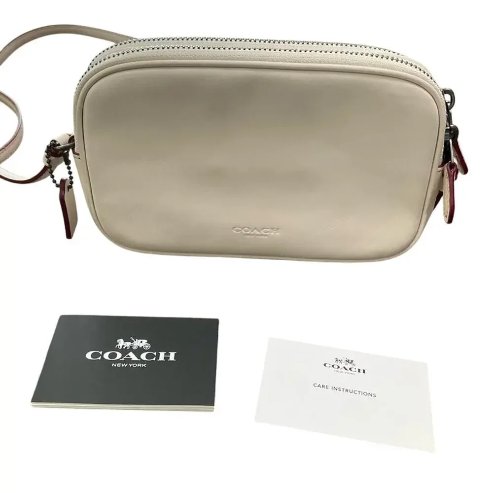 Coach X Disney Mickey Mouse Chalk White Mini Crossbody Bag Limited Edition EUC - Picture 7 of 14